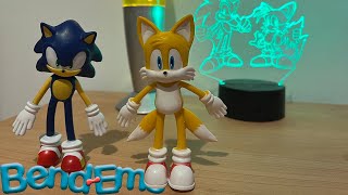 Sonic \u0026 Tails Bend-Ems Unboxing