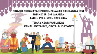 PROJECT PENGUATAN PROFIL PELAJAR PANCASILA (P5) 20 Oktober 2023 PART 2