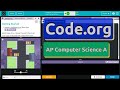Code.org Lesson 4.2 D Constructors | Tutorial with Answers | Computer Science A (CSA) Unit 2