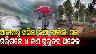 ଘୋଟି ଆସିଲା ଅନ୍ଧାର ପବନ ହେଲା ଭୟଙ୍କର ଉଡେଇ ନେଲା ଲୋକଙ୍କୁ | Nirapekshya News