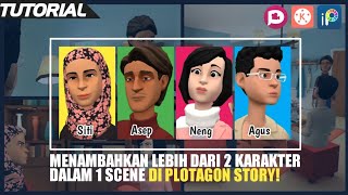 Tutorial Menambahkan Banyak Karakter dalam Satu Scene di Plotagon Story!