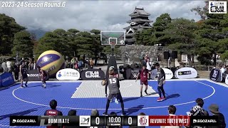 【S .LEAGUE /Round6/ pool D】DOMINATE vs REVUNITE TOKYO WEST