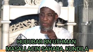 Alhamdulillah: Shiekh Muhammad Bn Uthman ya gabatar da Huduba a Massalacinsa na Sahaba bayan sulhu