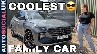 Hyundai Tucson Review - The coolest family car! (N-line S 180ps MHEV) UK 4K 2022