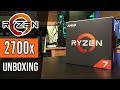 AMD Ryzen 7 2700x 2nd Gen Processor & AMD Wraith Prism Stock Cooler Unboxing & Review