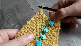 Invisible Moss Stitch Decrease with Aoibhe Ni