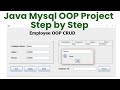 Learn Java OOP by Building a REAL Mysql Project from Scratch?