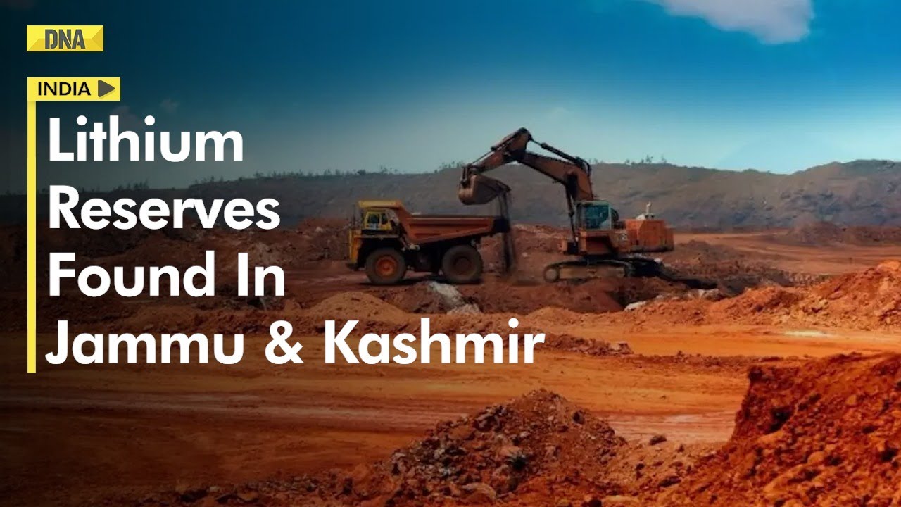 In First, 5.9 Million Tonnes Of Lithium Deposits Found In Jammu And ...