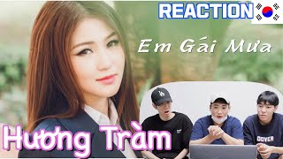 [Reaction] Giới thiệu bài hát Ballad Việt Nam cho ca sĩ Hàn Quốc | Hương Tràm - Em Gái Mưa🇻🇳🇰🇷