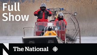 CBC News: The National | St. Lawrence River tragedy, Rogers-Shaw, Working moms