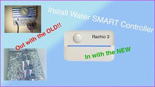 How to install Rachio 3 Sprinkler Controller. Get water SMART with this new WIFI controller.