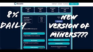 QUANTIC MINER | New Version of miners | BUSD MINER | Mr. Zuni