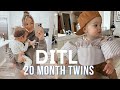 NORMAL TWIN DAY IN THE LIFE | 20 months | heather fern