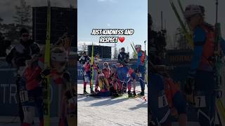 ❤️ Lou, Franzi, you made this sport so proud 🥹#biathlon #enotional