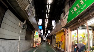 源ヶ橋商店街【大阪府大阪市阿倍野区天王寺町北2】（大阪環状線 寺田町駅の東側　2020.10）