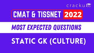 Static GK (Culture) Questions for TISSNET & CMAT 2022