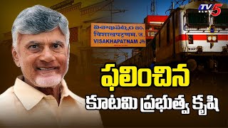 ఫలించిన కూటమి ప్రభుత్వ కృషి Waltair Division Renamed As Visakhapatnam Division | New Railway Zones