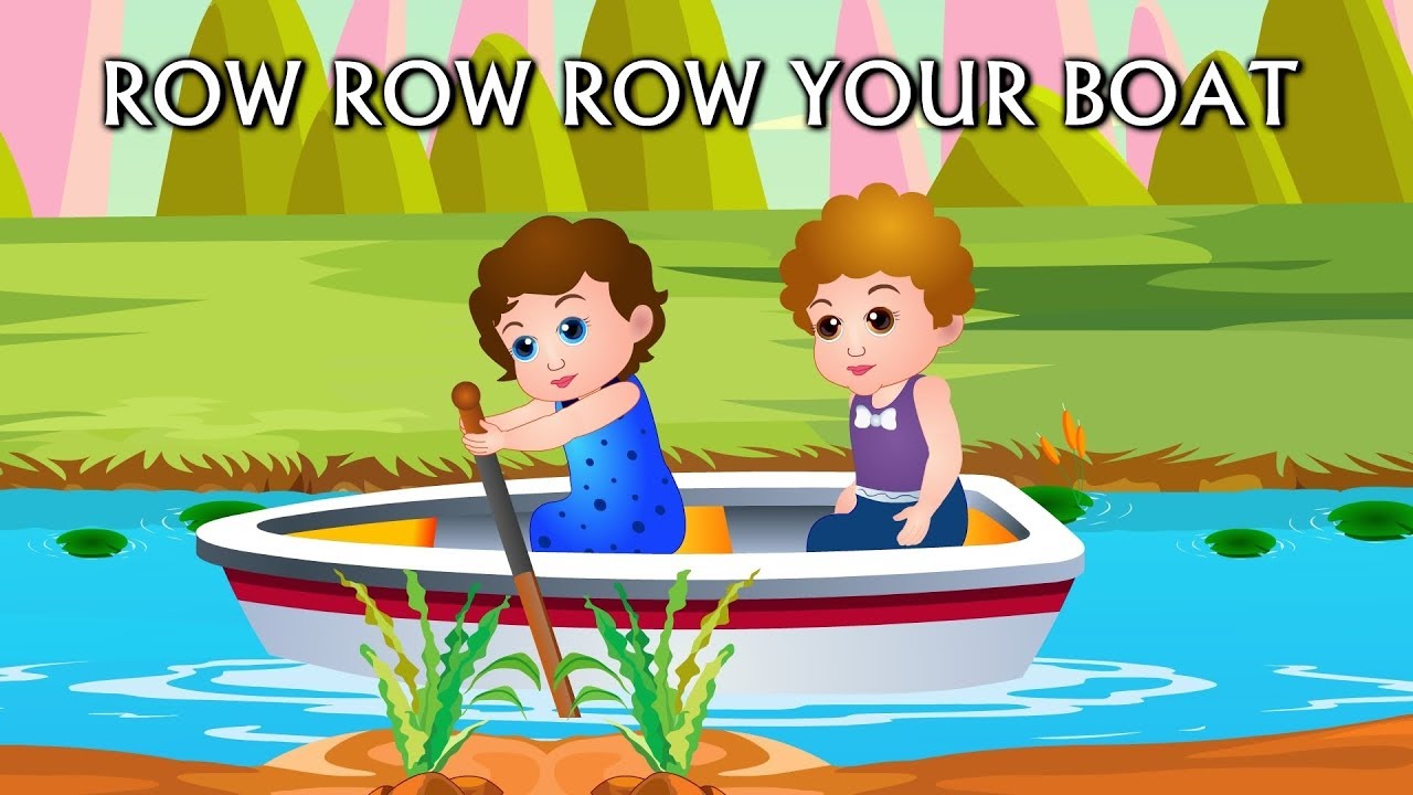 Baby Nursery Rhymes Row Your Boat At Kathy Logsdon Blog