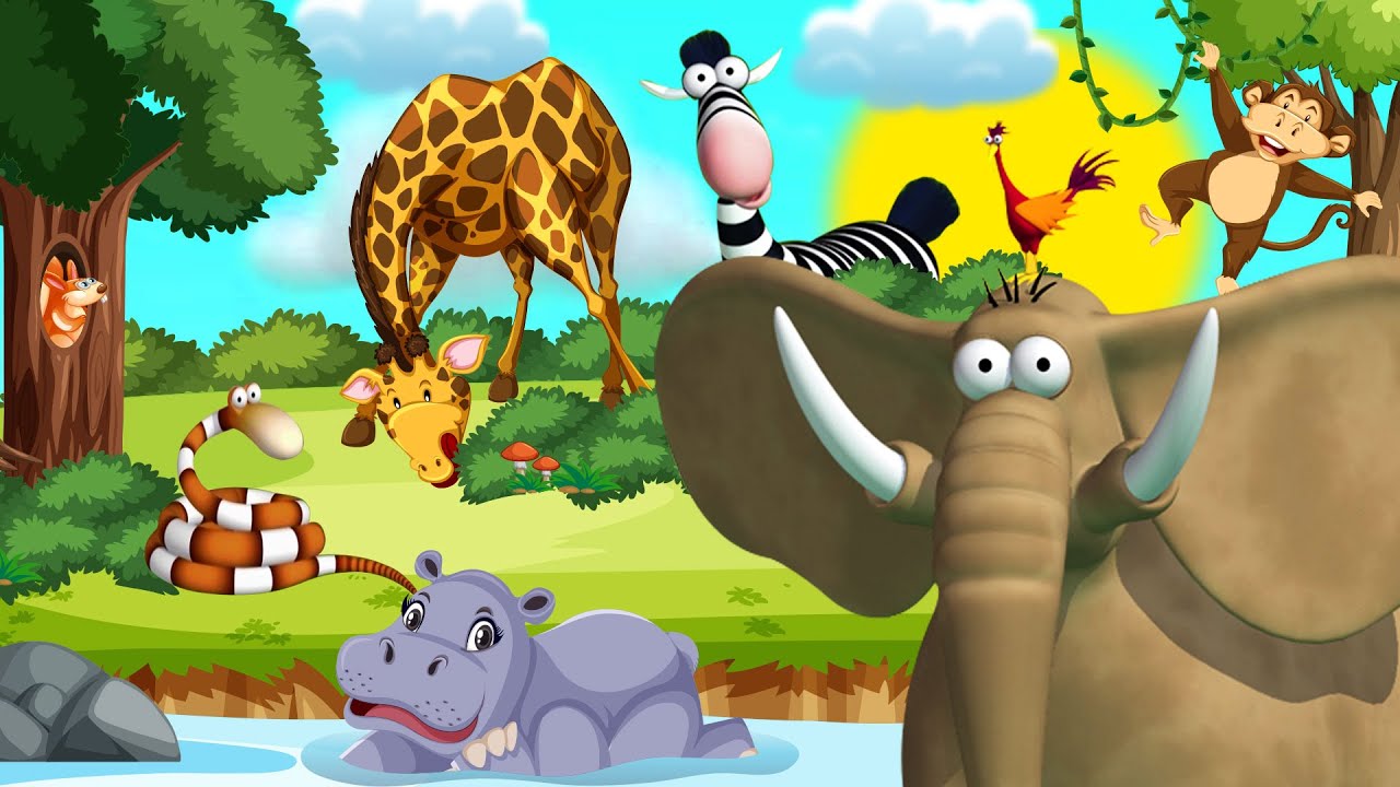 Gazoon Tricks And Jokes Jungle Book Diaries Funny Animal Cartoon