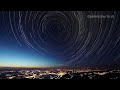 startrail von der rigi kulm mit dem polarstern zeitrafferaufnahmen vom 11.08.2023