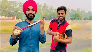 Punjabi folk Instruments Tumbi And Bhugchu