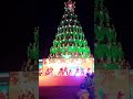 dancing christmas tree world s tallest dancing christmas tree kollam fest asramam ground fest