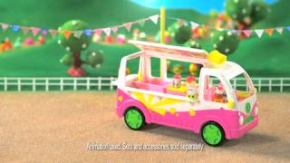 Smyths Toys - Shopkins Scoops Ice Cream Truck Playset