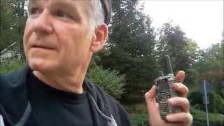 MIDLAND Walkie Talkie Radio Test / Fall Walk with the P.T.P