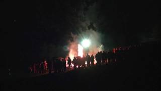 Woodberry Bonfire burning in 60 seconds