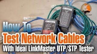 How to Test Network Cables with an Ideal LinkMaster Tester