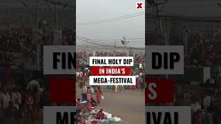 Final Holy Dip at India’s Hindu Mega-Festival | NewsX