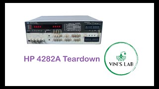 HP 4282A LCR Meter Teardown