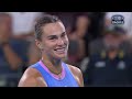 aryna sabalenka v marie bouzkova brisbane international highlights wide world of sports