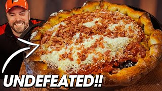 Undefeated 7lb Deep Dish Pizza Challenge in Louisville, Kentucky!!