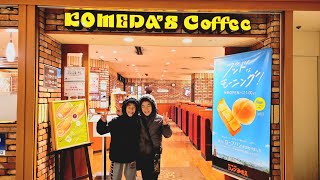 The Best Breakfast Ever! #komeda'scoffee #komeda #coffee #japan #breakfast