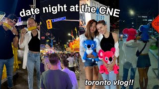 DOUBLE DATE NIGHT AT THE CNE | girls rule boyz drool | toronto vlog