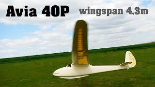 Avia 40P | 4,3m scale RC glider | 4K | 2023