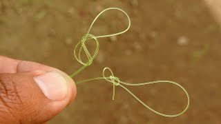 Learn these BOW KNOTS to CONNECT your FISHING HOOKS