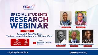 Special Students Research Webinar | Research & Deep Thinking in an AI-Driven World