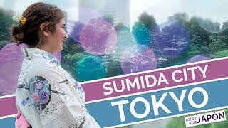 Tour de la Cuidad de Sumida en Tokio ¡Usamos Yukata en verano! 👘 Sumida City, Tokyo Tour (ENG SUBS)