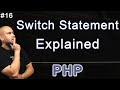 PHP Switch Statement Explained