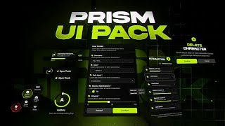 FiveM UI Pack | Complete Interaction Library | Prism Scripts