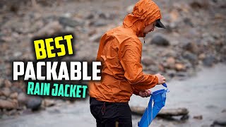 Top 5 Best Packable Rain Jackets for Travel/Bikepacking/Running/Cycling & Hunting [Review 2023]