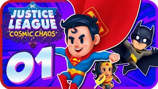 DC Justice League: Cosmic Chaos Walkthrough Part 1 (PS4, Switch, XB1)