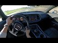 2016 dodge challenger srt 392 pov test drive binaural audio