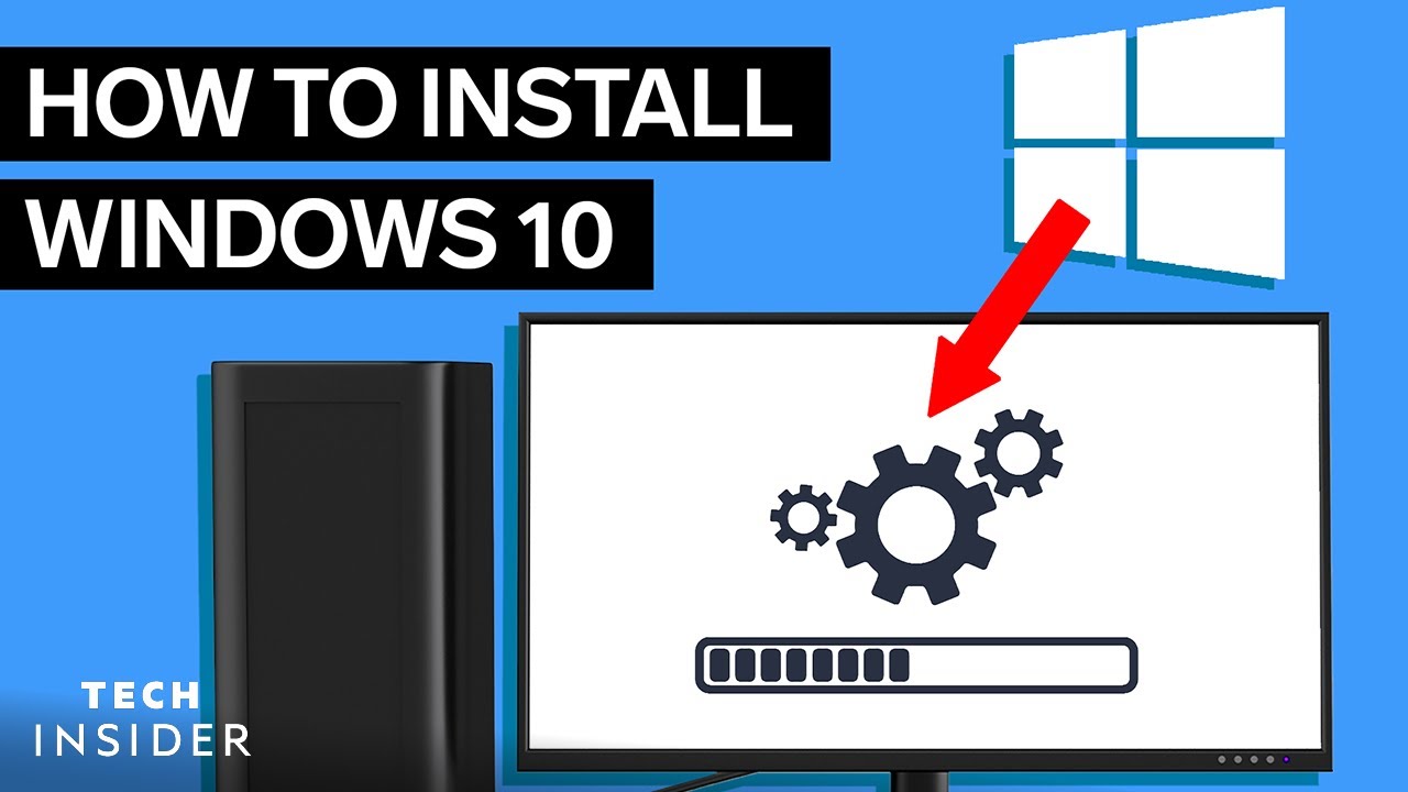How To Install Windows 10 Youtube