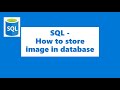 SQL Query | How to store images in database | Display in Power BI