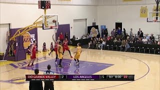 Raphiael Putney with the rejection vs. the D-Fenders