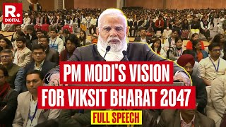 PM Narendra Modi Interacts With Young Leaders At Viksit Bharat Young Leaders Dialogue 2025