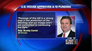 Rep. Carter (GA-01) Supports A-10 Funding in House Appropriations Bill (WCTV)